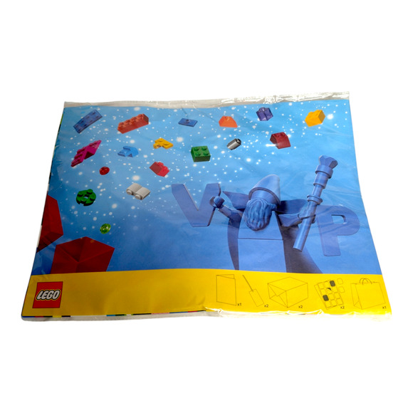 VIP Lego Gift Bag Wrapping Paper Set LEGO Store Exclusive Brand New Sealed - Picture 1 of 4